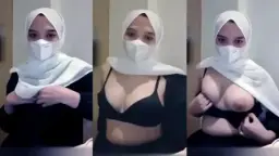 Hijab Putih Cantik Sange Video by NoBokep
