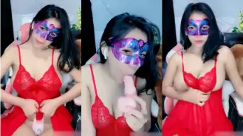Babyzeta Nyepong Dildo MangoLive Video by TubeV