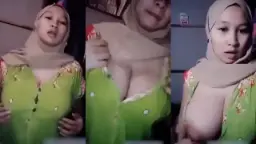 Hijab Daster Hijau BebasINDO Sange Video by NoBokep