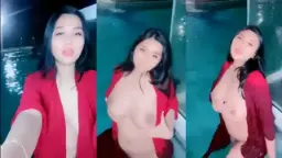 Miya Live di Kolam Renang Video by Kompoz