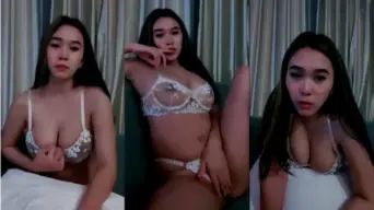 Kak Mia BH Transparan Tanpa Masker Video by Indo18