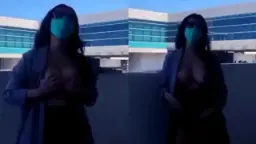 Siskaeee Pamer Toket Di Bandara Video by KingBokep
