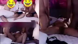 Tante Layani 2 Pria Di Hotel Video by NoBokep