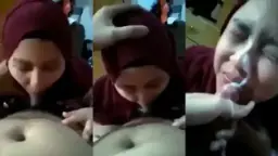 Crot Sperma di Wajah Hijaber Video by Eporner