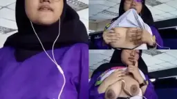 Hijab Binal Eksib di Kantor Video by NoBokep