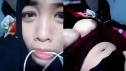 ABG Cantik Hijab Toket Gede OMETV Video by Eporner